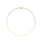 Panzeri Zero Round Vertical LED Pendant 100 Brass