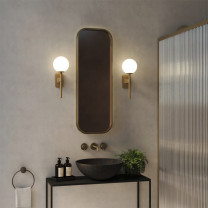 Astro Tacoma Single Globe Wall Light Lifestyle Bathroom