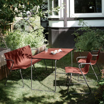 Burnt Red Mater Ocean Table