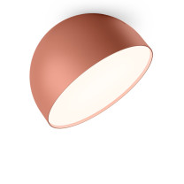 Vibia Plusminus Solo LED Ceiling  Wall Light Large Terra Red