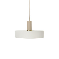Ferm Living Collect Low Socket Pendant Record Cashmere White