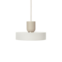 Ferm Living Collect Bell Socket Pendant Record Cashmere White