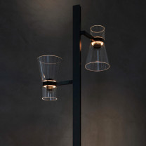 Flos Nocturne LED Floor Lamp Lifestyle Close Up 3