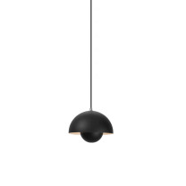 &Tradition Flowerpot VP1 Pendant in Matt Black