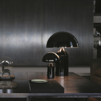 Black Oluce Atollo Table Lamps