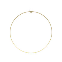 Panzeri Zero Round Vertical LED Pendant 100 Brass