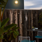 Marset Roc LED Ceiling  Wall Light Lifestyle Outdoor Seating