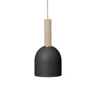 Ferm Living Collect High Socket Pendant Bell Cashmere Black