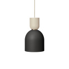 Ferm Living Collect Bell Socket Pendant Bell Cashmere Black