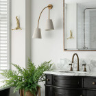 Porta Romana Huck Wall Light Large in Situ