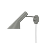 AJ Wall Lamp Warm Grey Cable & Plug