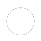 Panzeri Zero Round Vertical LED Pendant 100 Titanium