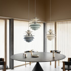 Louis Poulsen PH Snowball Dusty Blue, Dusty Green, & White