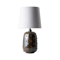 Porta Romana Button Table Lamp Walnut