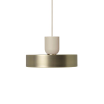 Ferm Living Collect Brass Pendant Record Cashmere Bell