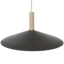 Ferm Living Collect High Socket Pendant Angle Cashmere Black