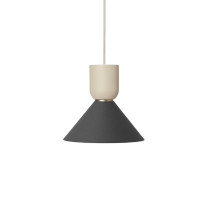 Ferm Living Collect Bell Socket Pendant Bell Cashmere Black