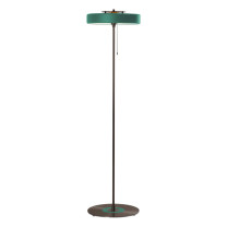 Bert Frank Revolve Stem Floor Lamp Dark Bronze Green
