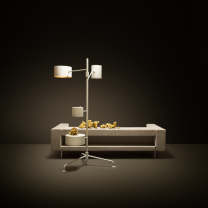 Moooi Statistocrat Floor Lamp LED in Situ