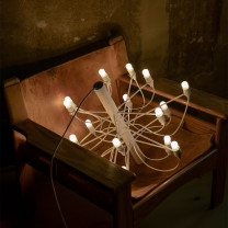 Matte White Flos 2097/18 Chandelier