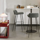 &Tradition Colette Table Lamp White & Merlot in Office