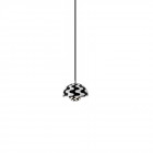 &Tradition Flowerpot VP10 Pendant - Black & White Patterned