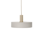 Ferm Living Collect Low Socket Pendant Record Cashmere Grey