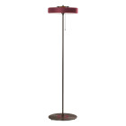 Bert Frank Revolve Stem Floor Lamp Dark Bronze Oxblood