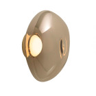 Opal Tom Dixon Melt Surface LED Light - Bronze Side On
