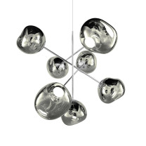 Tom Dixon Melt Large LED Chandelier Silver