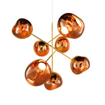Tom Dixon Melt Large LED Chandelier Copper