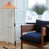 HAY Matin LED Floor Lamp in Peach