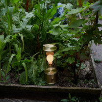 Solid Brass Tala The Muse Portable Lamp