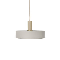 Ferm Living Collect Low Socket Pendant Record Cashmere Grey