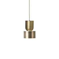 Ferm Living Collect Brass Pendant Disc Bell Brass