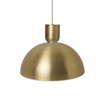 Ferm Living Collect Brass Pendant Dome Bell Brass