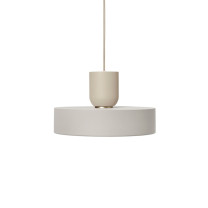 Ferm Living Collect Bell Socket Pendant Record Cashmere Grey