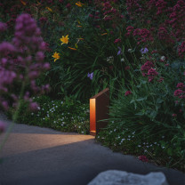 Marset Domus LED Bollard Lifestyle Garden