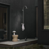 Louis Poulsen Rumee LED Portable Lamp Lifestyle Outdoor Shower