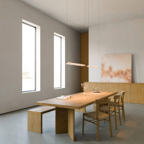 Vibia Asia LED Suspension Light Lifestyle Table 2