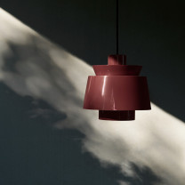 &Tradition Utzon Dark Burgundy Pendant On Situ