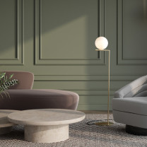 Brass F1 Flos IC Floor Lamp