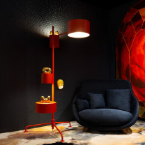 Moooi Statistocrat Floor Lamp LED in Sitting Room