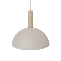 Ferm Living Collect High Socket Pendant Dome Cashmere Grey