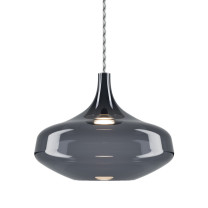 Lodes Nostalgia LED Pendant - Glossy Smoke, Large