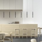 Estiluz Flow LED Pendant Medium 3735 Black