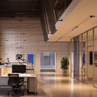 Artemide Architectural Funivia Lighting System in an Office Space