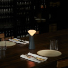 Granite Tala Mantle Portable Lamp in Restaurant