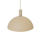 Ferm Living Collect Low Socket Pendant Dome Cashmere Cashmere