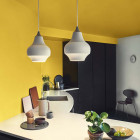 2 x Grey Louis Poulsen Cirque Pendant